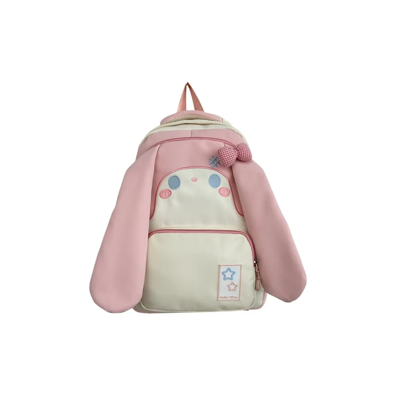 Debecca Nylon Backpack Large Size Women's Pink/Blue/Black/Purple/Yellow/Green-0