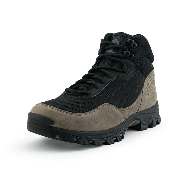 Timberland Wear Resistant Hiking Shoes Men's Black Gray Color-2