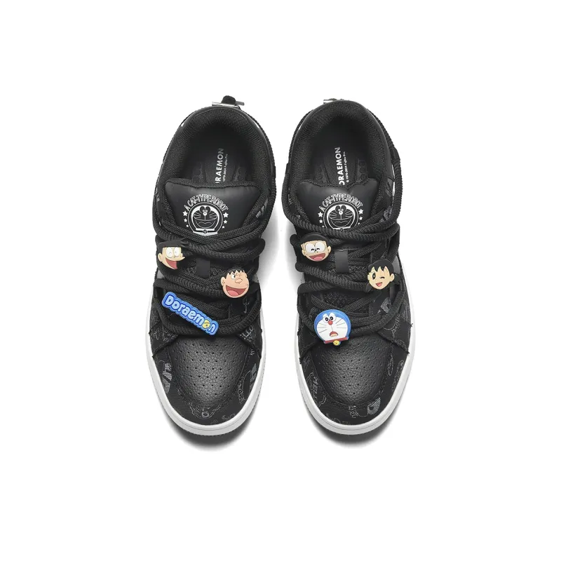 DoraemonA Box Limited Edition Puffy Shoes Low-Top Skateboard Shoes Unisex-186