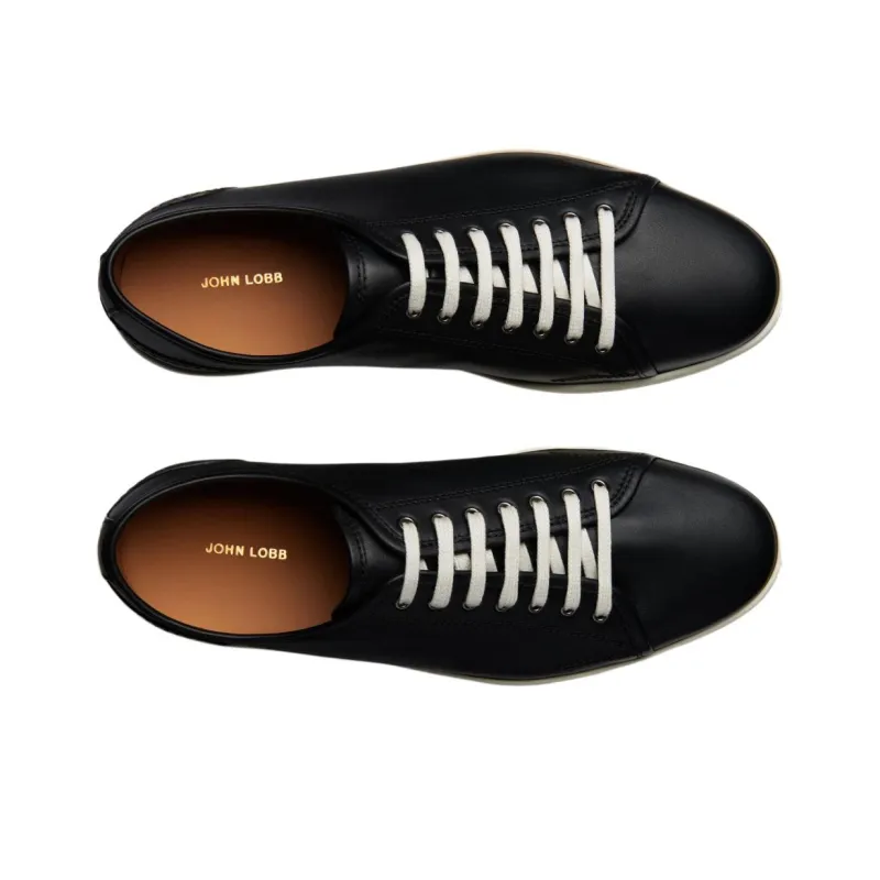 JOHN LOBB Stockwell Low-Top Skateboard Shoes Men's Black-3