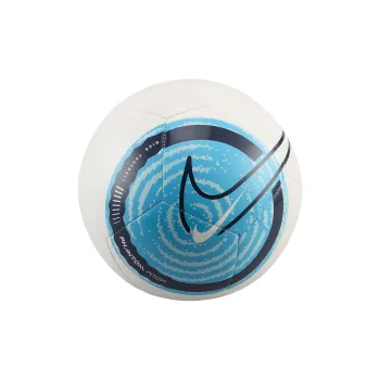 Nike Size 4 Ball No. 5 Soccer Rubber Machine Stitched Soccer Ball Unisex White/Fury Blue/Blackened Blue