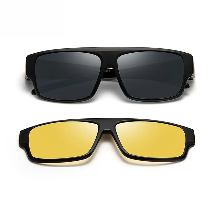 Jeep TR/Memory Plastic Square Sunglasses Men's-3