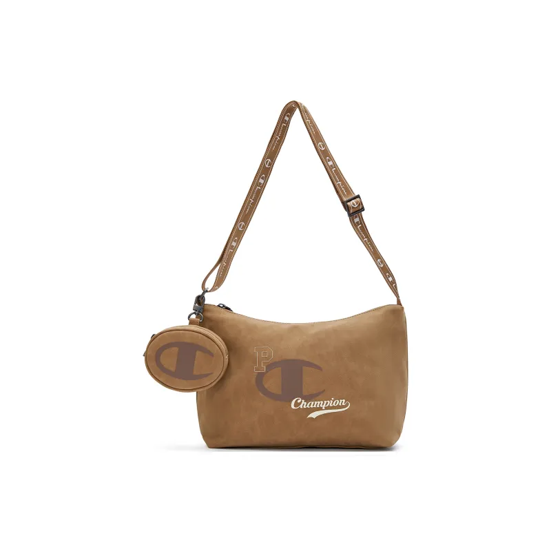 Champion Synthetic Leather Crossbody Bag Regular Unisex Dark Yellow/Black/Blue/Dark Gray-0