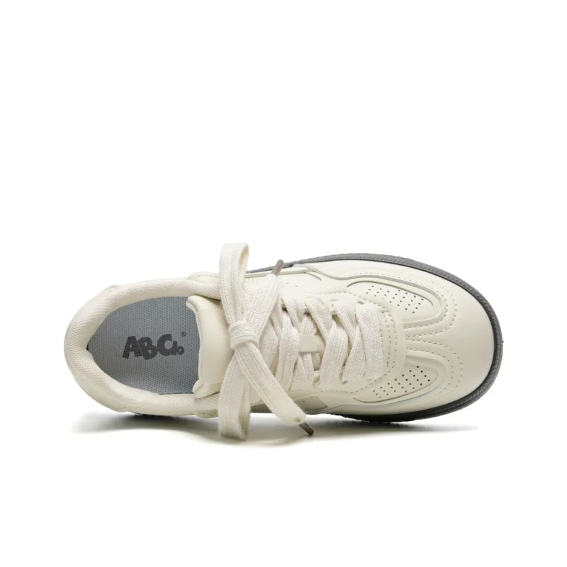 ABCIO Anti-Slip And Wear-Resistant Support Height Increasing Low-Top Skateboard Shoes Box Included Women's-5