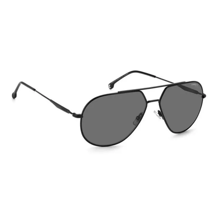 CARRERA Metal Aviator Sunglasses Men's Black-2