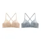 [2 Pack]Nude Skin+Dusty Blue