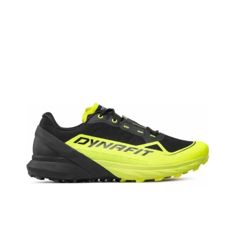 DYNAFIT Ultra 50 Anti-Slip Wear-Resistant Low-Top Running Shoes Men's Yellow Black-1
