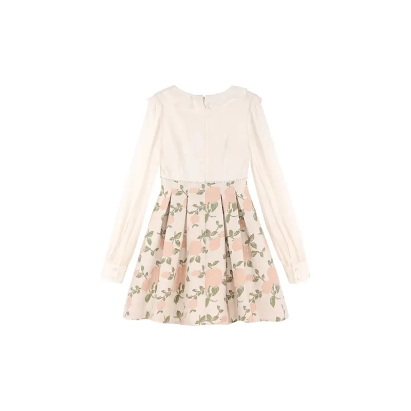 Incolore Long Sleeved Dresses Women's Floral-1