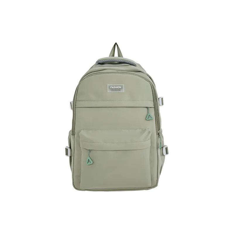 Parker Bear Nylon Backpack Unisex Orange/Green/Gray/Black-7