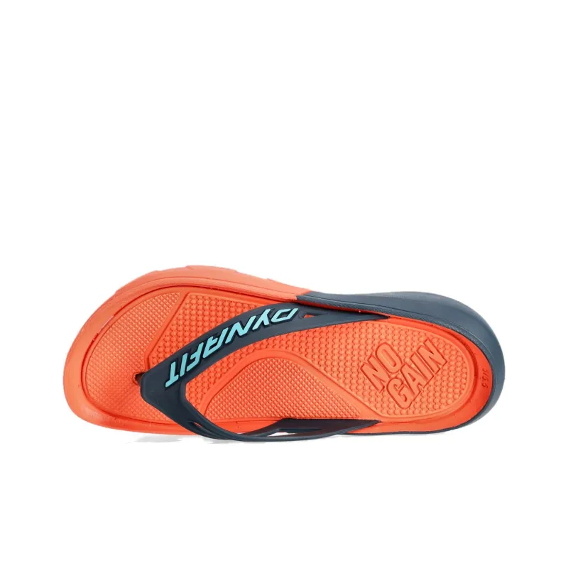 DYNAFIT Podium Recovery Footwear Unise Abrasion-Resistant Slip-Resistant Flip Flops Unisex Orange-2