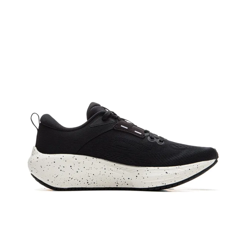 LiNing Wu Leaping 2.0 V2 Cushioned Anti Slip Wear Resistant Breathable Lightweight Low Top Running Shoes Women's Black-1