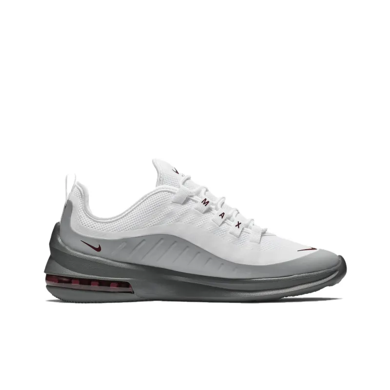 Nike Air Max Axis Breathable Low Top Casual Running Shoes Men's White Gray-1