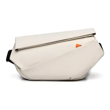 OURFUN PU Sling Bag Regular Unisex Ecru/Gray/Black/Apricot