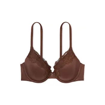 Victoria's Secret BODY BY VICTORIA Lightly Lined Full-Coverage Smooth Bra / G Bra Women's Dark Gray