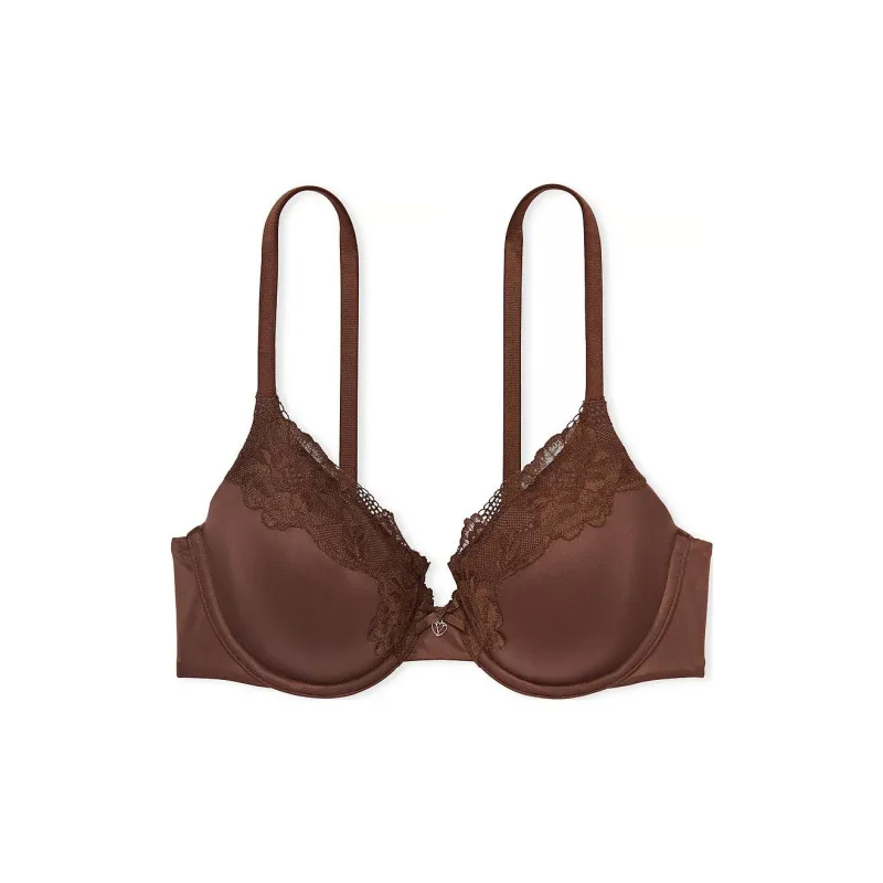 Victoria's Secret BODY BY VICTORIA Lightly Lined Full-Coverage Smooth Bra / G Bra Women's Dark Gray-0