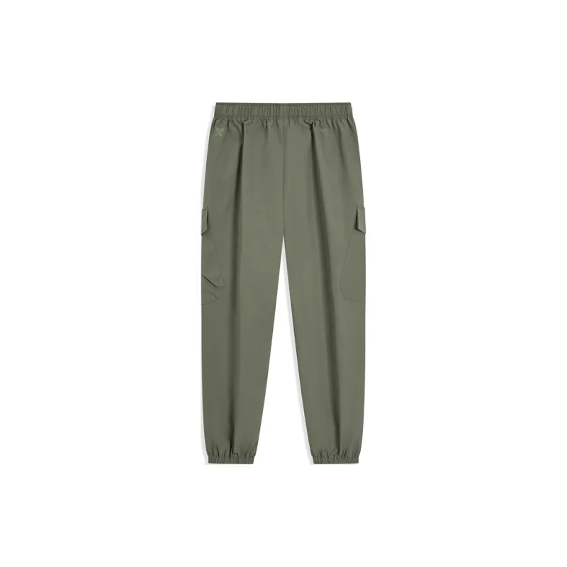 XTEP Cargo Pants Men's Light Tea Green-1