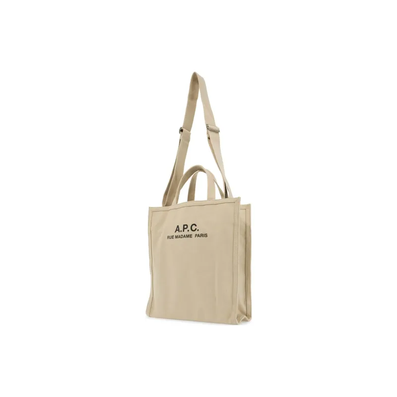 A.P.C Recovery Logo Printed Shopping Bag-1