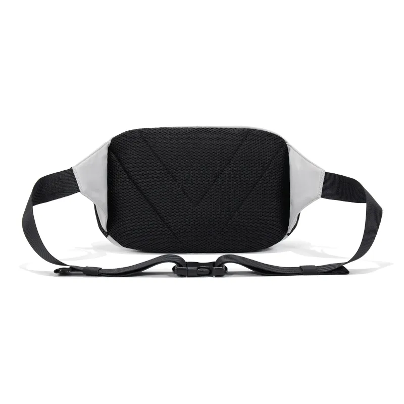 JEANSWEST Fabric Dumpling Bag One Shoulder Crossbody Sling Bag Fanny Pack Regular Unisex Black/Gray/Army Green-8