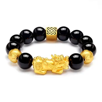Asia Star Colored Glaze Jade Bracelets Men's