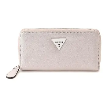 GUESS Polyvinyl Chloride Wallet Women's Silver