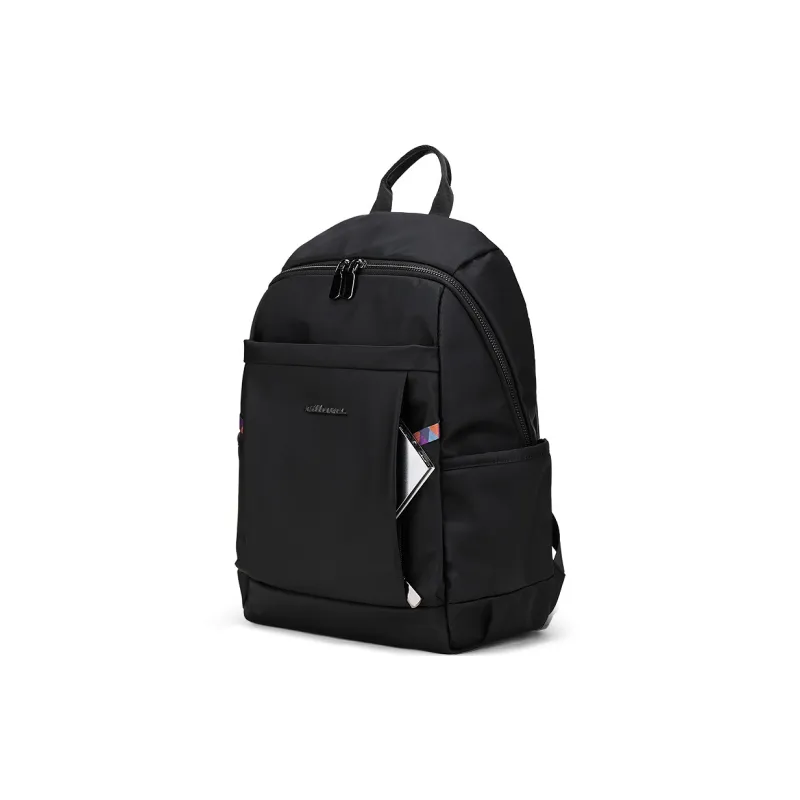 Fillove Fabric Backpack Regular Men's Black/Mint Man Green-1