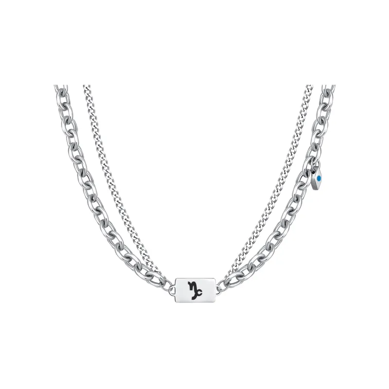 Asia Star Titanium Steel Necklaces Men's-7