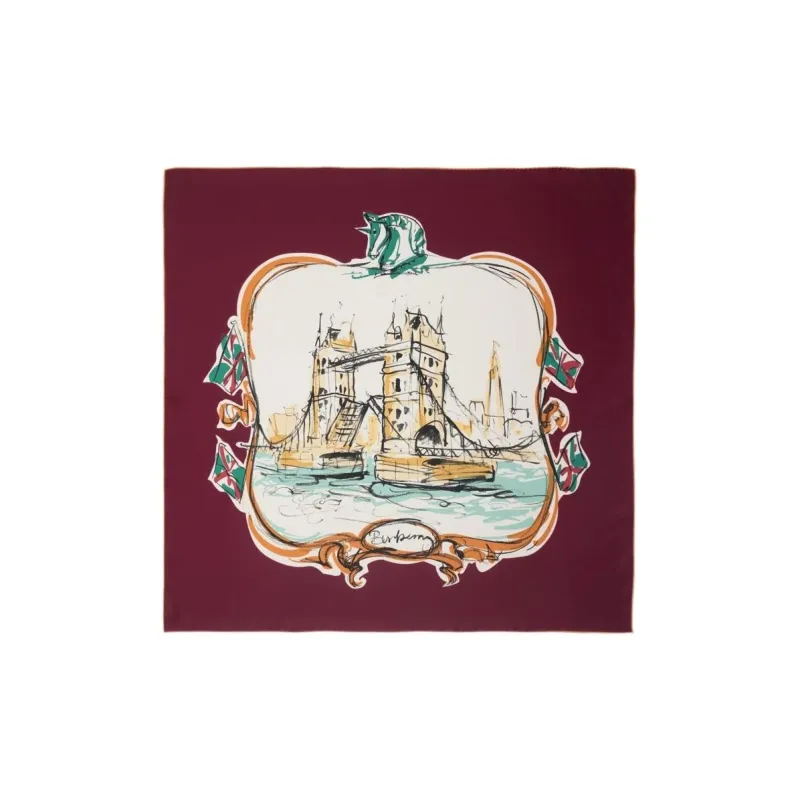 Burberry Tower Bridge Scarf-1