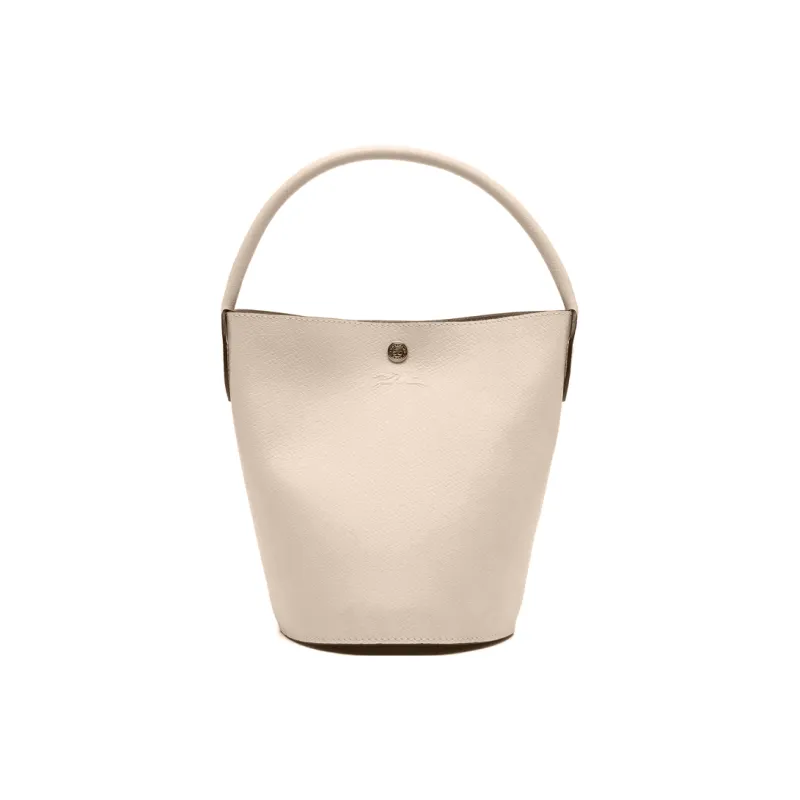 LONGCHAMP Épure Logo Embossed Small Bucket Bag-3