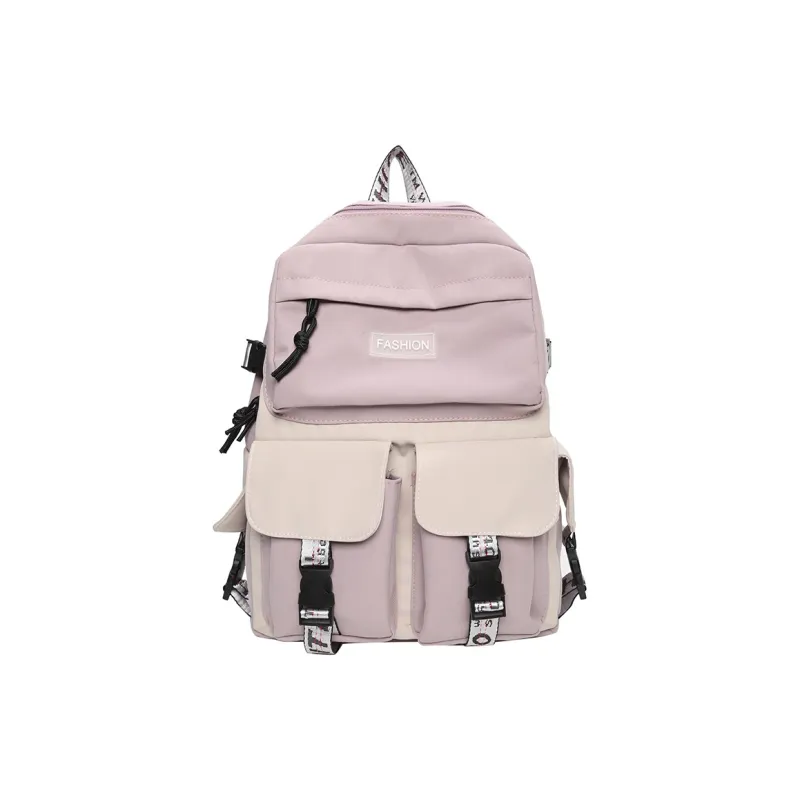 Venerable Brahma Nylon Backpack Women's Black/Red/Purple/Blue-8
