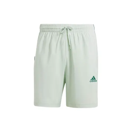 Adidas AEROREADY Casual Shorts Men Linen Green