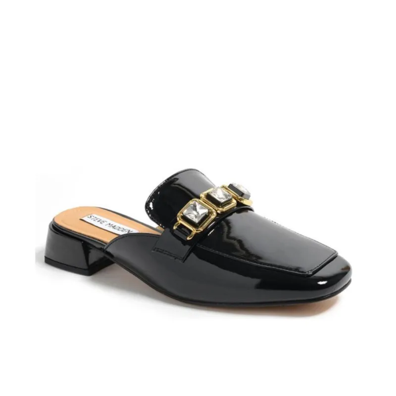 STEVE MADDEN Quiet Odor-Resistant Wrap-toe Slippers Women's Black-2