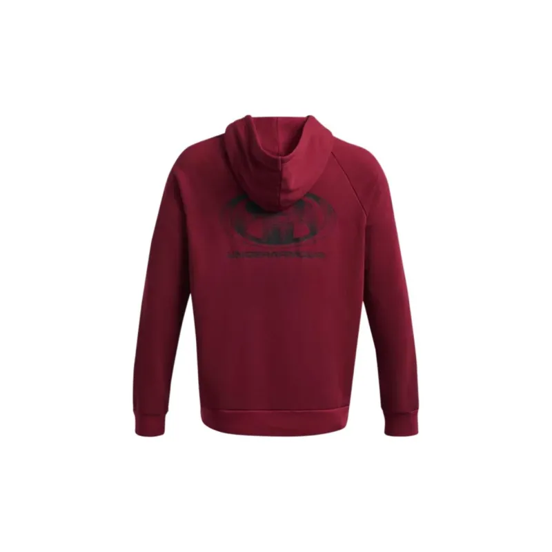 Under Armour Rival Fleece Glitch Sweatshirt Men's Red-1