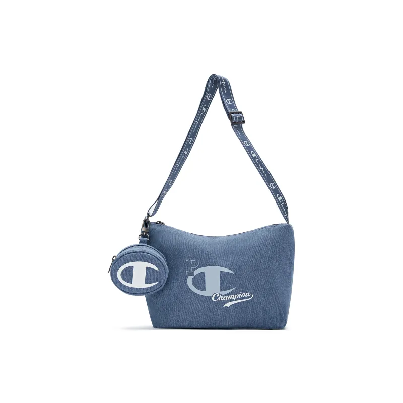 Champion Synthetic Leather Crossbody Bag Regular Unisex Dark Yellow/Black/Blue/Dark Gray-14