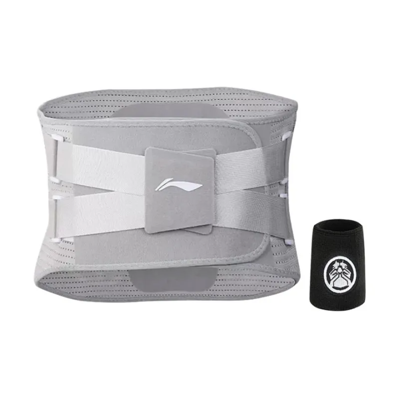 LiNing Back Support Braces Fitness Running Breathable Warm Protective Pressurized And Non Slip Polyester Nylon Unisex-2