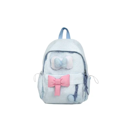 Elsvet Nylon Backpack Women's Blue/Purple/Green/Pink/Black