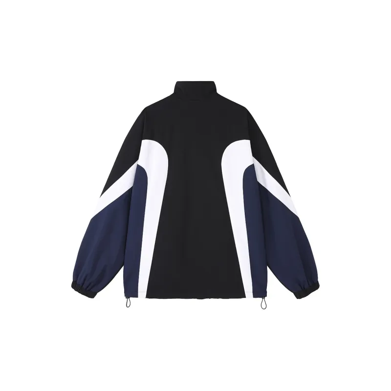 MATCHA STORY College Series Jackets Coats Unisex Black-1