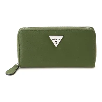 GUESS Polyvinyl Chloride Wallet Women's Green