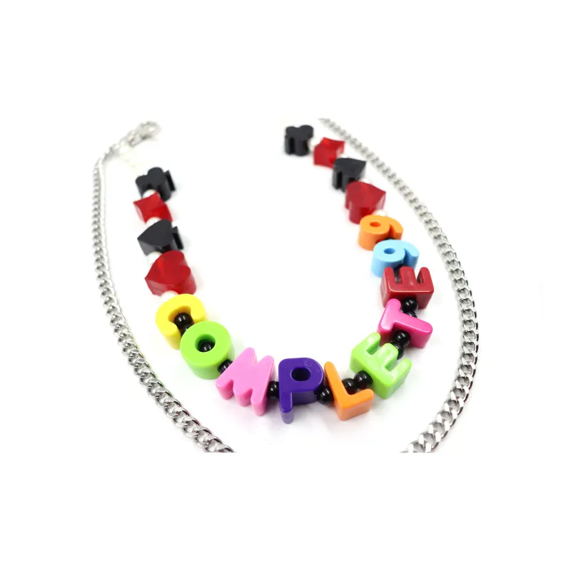 COMPLETE99% Acrylic Pants Chains Unisex-1