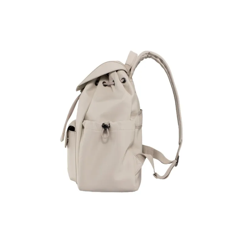 LEXON PU With Polyester Backpack Regular Women's Cloud White/Night Cloud Black-2