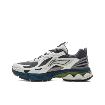 LiNing Fuyao 2.0 Trail Anti Slip Wear Resistant Low Top Casual Running Shoes Men's Black White