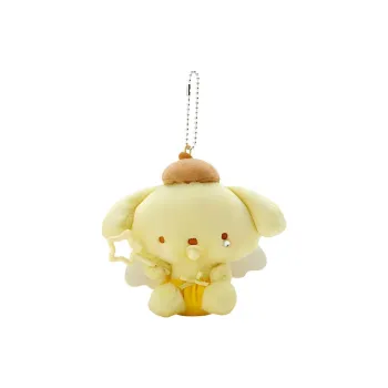Sanrio Pompompurin Angel Baby Collection Yellow Dolls Plush Pendant 9cm High