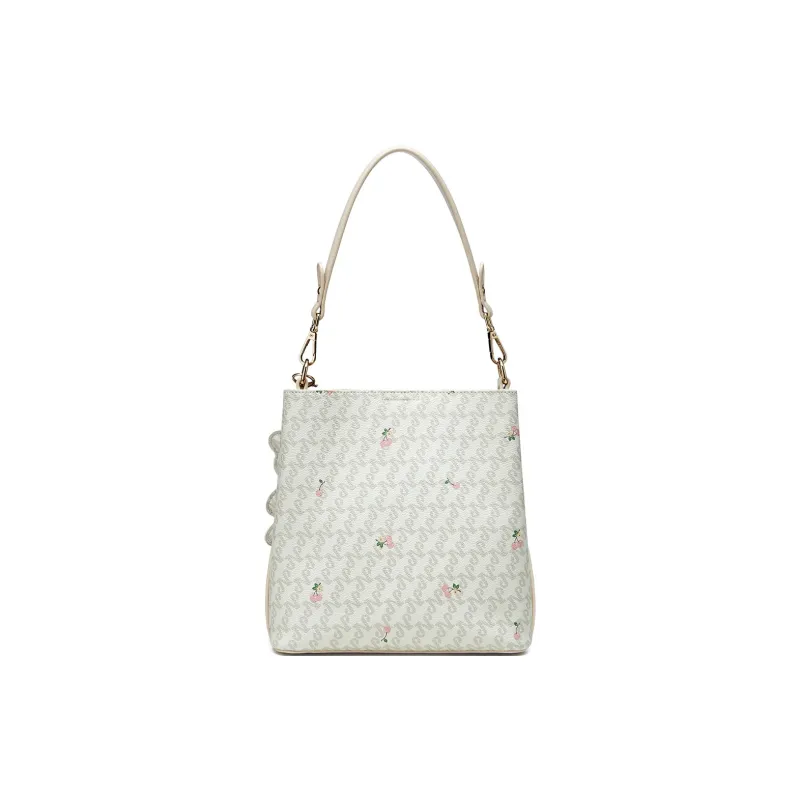 JOSINY PU Bucket Bags Crossbody Bag, Shoulder Bag Women's Beige/Light Pink/Coffee-6