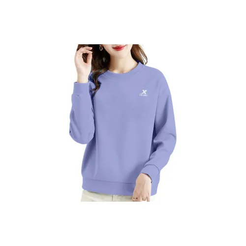 XTEP Sweatshirts Women's Lilac