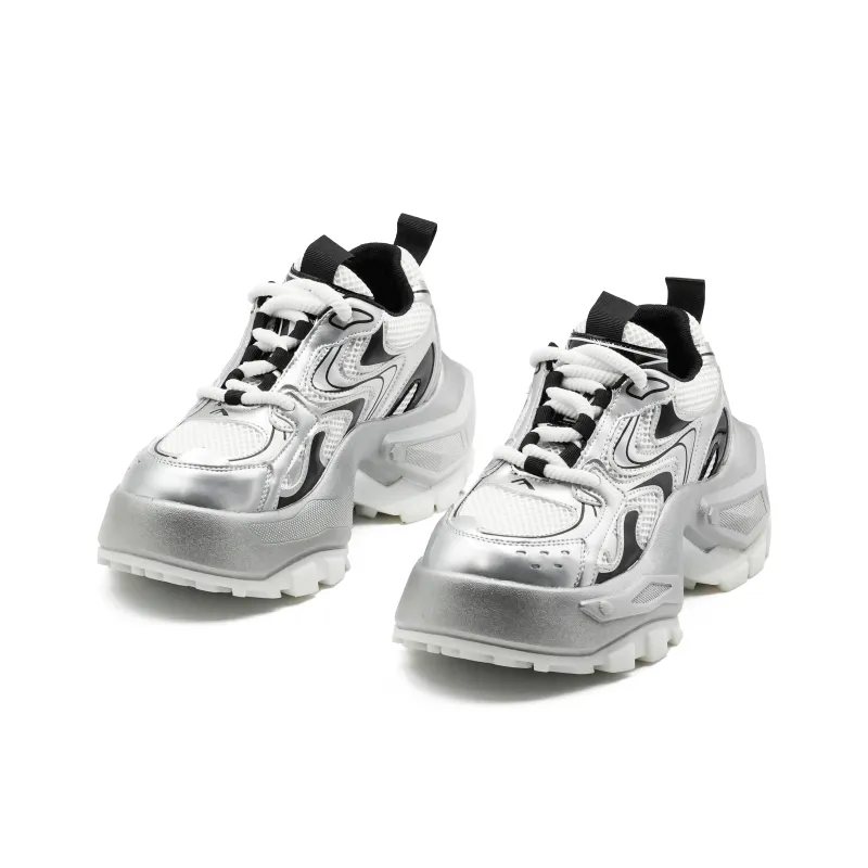 Little Sue Height Increasing Abrasion Resistant Low Top Chunky Sneakers Women's-2