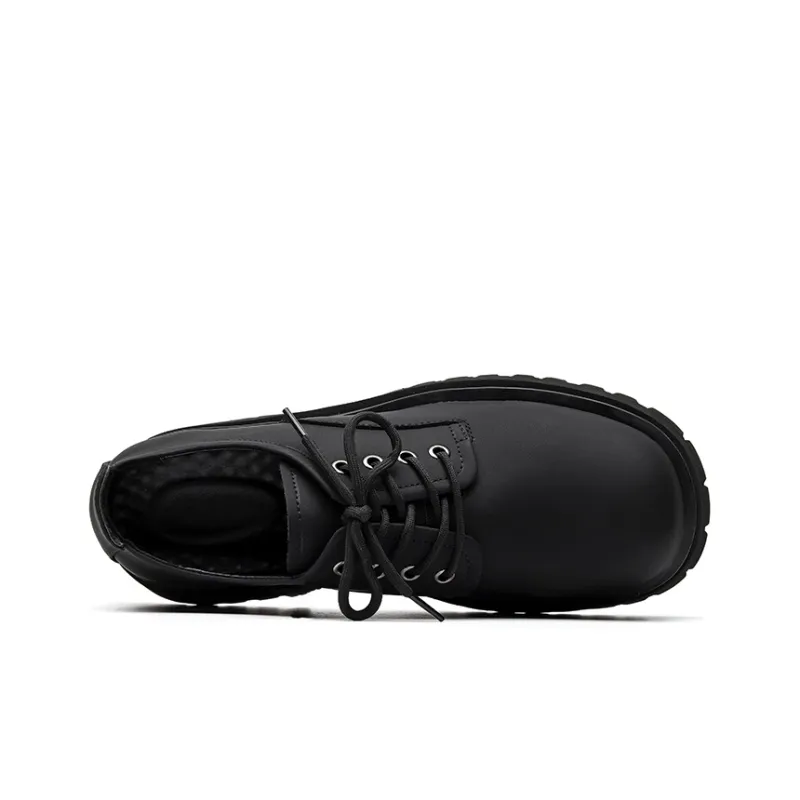 Chi Wolf Derby Shoes Casual Leather Shoes Unisex-15