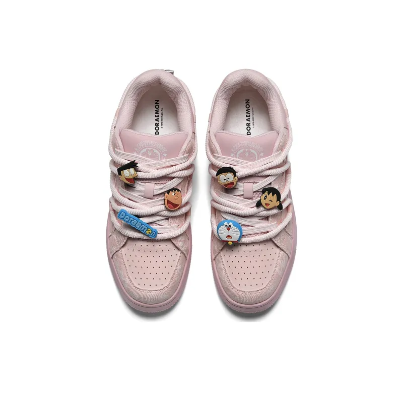 DoraemonA Box Limited Edition Puffy Shoes Low-Top Skateboard Shoes Unisex-277
