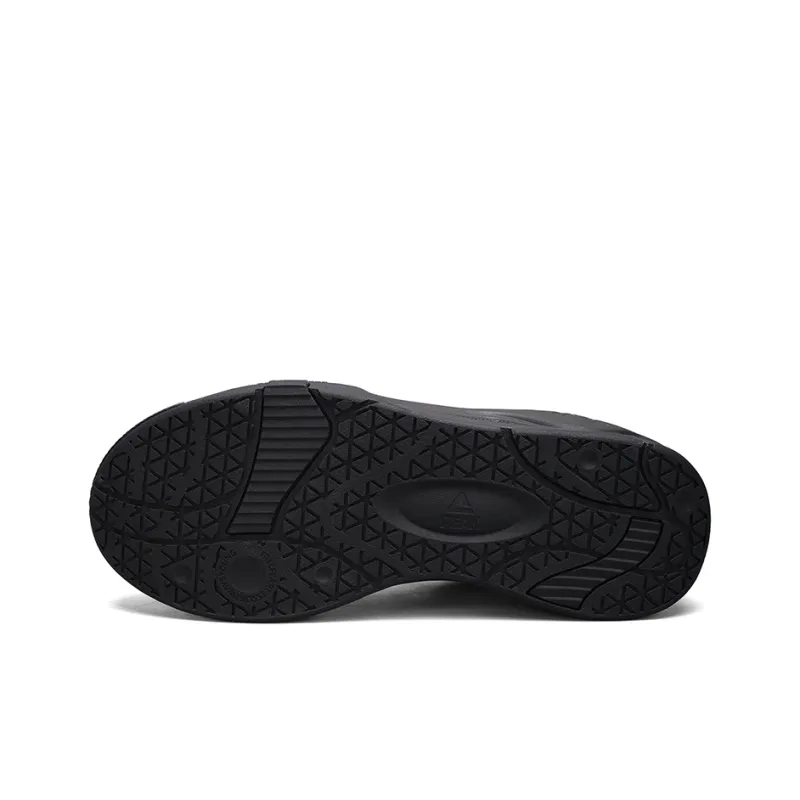 PEAK Skateboard Shoes Men Low Top Brown-5