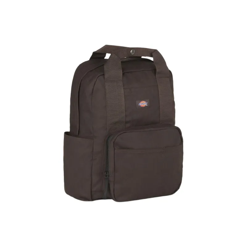 Dickies Recycled Polyester Cotton Twill Backpack Men's Dark Brown-0