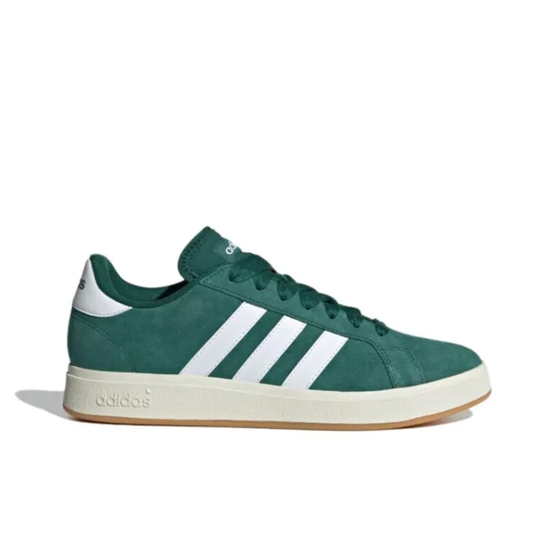 Adidas Grand Court Base 00s Collegiate Green Cloud White Gum-2