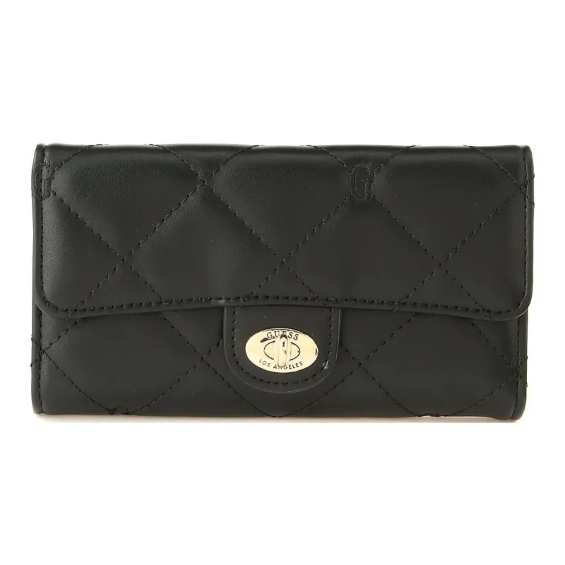 GUESS Polyurethane Clutch Women's Black-0